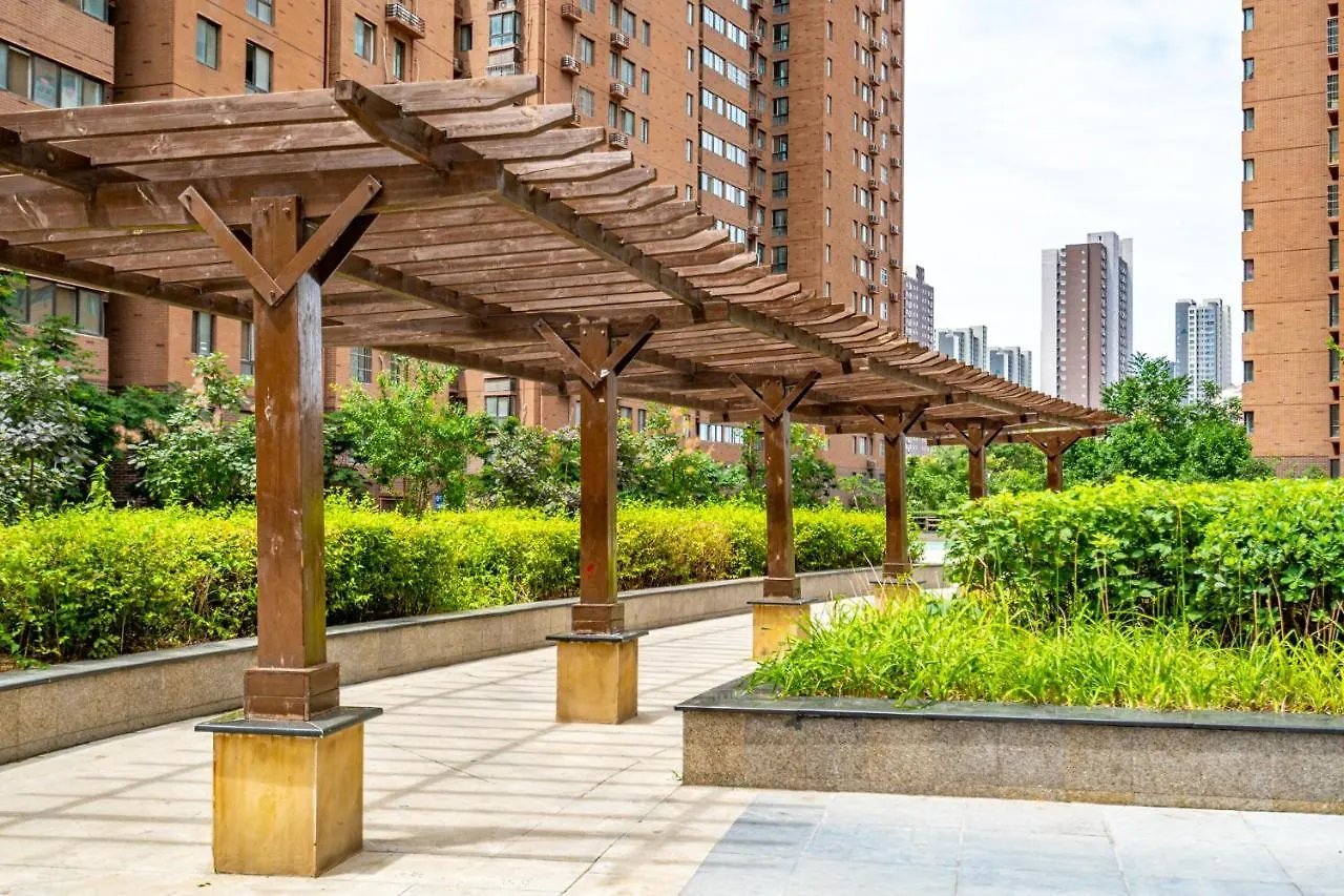 Appartement Next To The Subway Of Erqi Wanda Plaza à Zhengzhou Chine