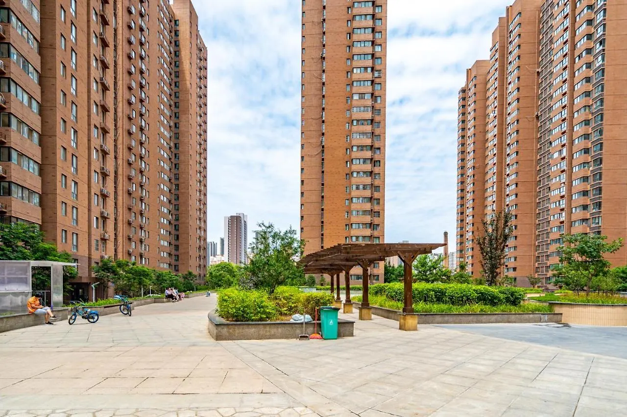 Appartement Next To The Subway Of Erqi Wanda Plaza à Zhengzhou Chine
